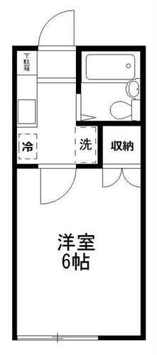神奈川県横浜市保土ケ谷区峰岡町２丁目 星川駅 1K アパート 賃貸物件詳細