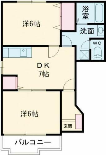 茨城県石岡市若宮４丁目 石岡駅 2DK アパート 賃貸物件詳細