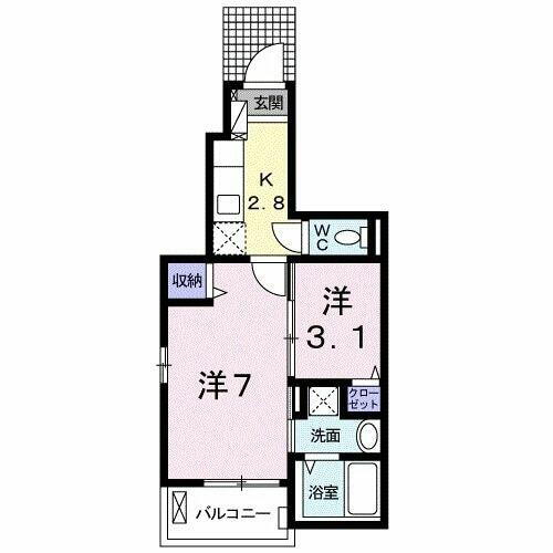 シェルト　ストーリア 1階 1SK 賃貸物件詳細