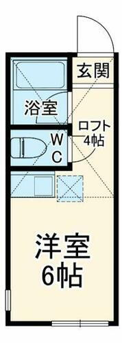 神奈川県横浜市港北区篠原町 新横浜駅 ワンルーム アパート 賃貸物件詳細