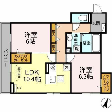 神奈川県川崎市中原区上小田中１丁目 武蔵新城駅 2LDK アパート 賃貸物件詳細
