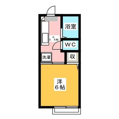 東京都八王子市長沼町 北野駅 1K アパート 賃貸物件詳細