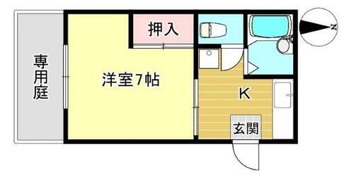 京都府京都市北区大宮玄琢南町 北大路駅 1K アパート 賃貸物件詳細