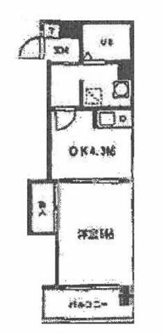 福岡県福岡市中央区平尾２丁目 西鉄平尾駅 1DK マンション 賃貸物件詳細