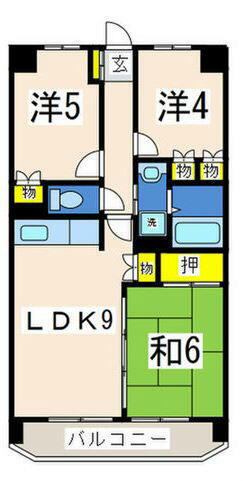 神奈川県横浜市戸塚区戸塚町 戸塚駅 3DK マンション 賃貸物件詳細