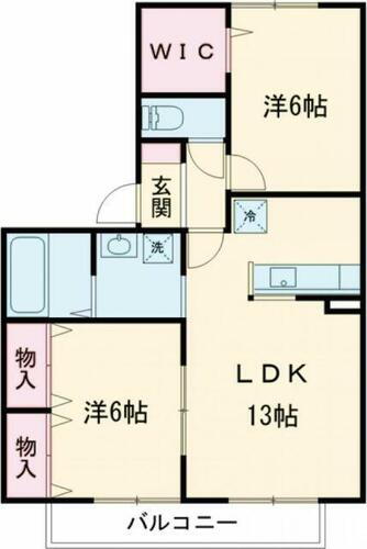 東京都世田谷区上祖師谷３丁目 千歳烏山駅 2LDK アパート 賃貸物件詳細