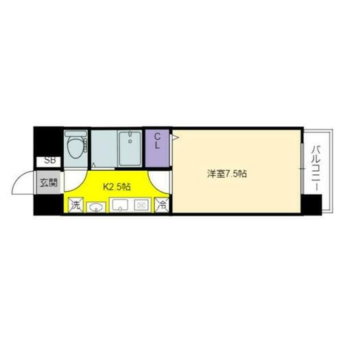 愛知県名古屋市西区城西１丁目 浅間町駅 1K マンション 賃貸物件詳細