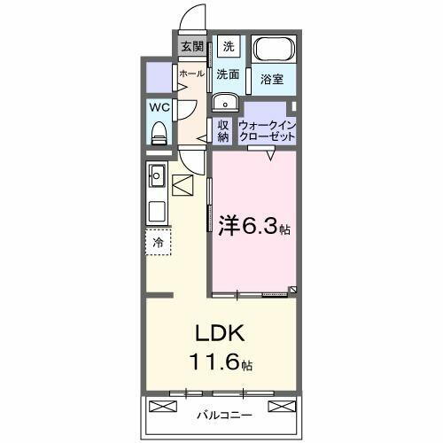 神奈川県高座郡寒川町倉見 倉見駅 1LDK アパート 賃貸物件詳細