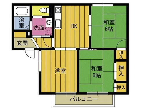 大分県別府市大字鶴見 別府駅 3DK アパート 賃貸物件詳細