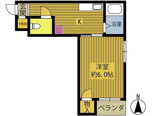 大分県別府市上人仲町 別府大学駅 1K アパート 賃貸物件詳細