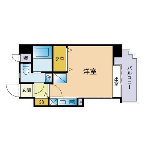 福岡県福岡市博多区博多駅南２丁目 博多駅 1K マンション 賃貸物件詳細