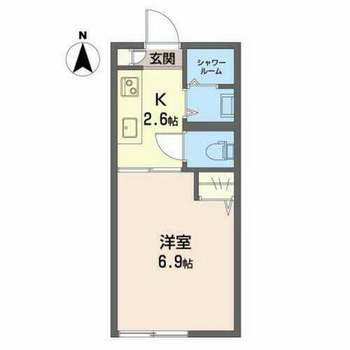 モーンプレイスⅡ 1階 1K 賃貸物件詳細