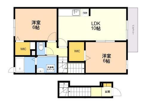 福岡県糟屋郡篠栗町田中４丁目 篠栗駅 2LDK アパート 賃貸物件詳細