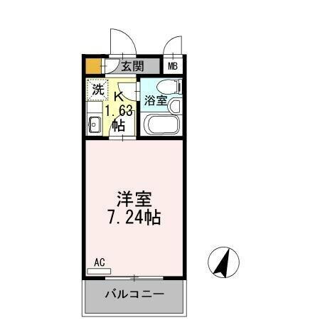 東京都青梅市大門３丁目 河辺駅 1K アパート 賃貸物件詳細