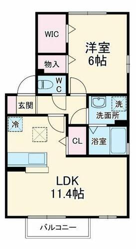山梨県甲府市上曽根町 甲府駅 1LDK アパート 賃貸物件詳細