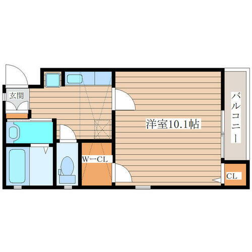 宮城県仙台市青葉区栗生５丁目 陸前落合駅 1K アパート 賃貸物件詳細