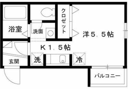 東京都杉並区浜田山２丁目 浜田山駅 1K アパート 賃貸物件詳細