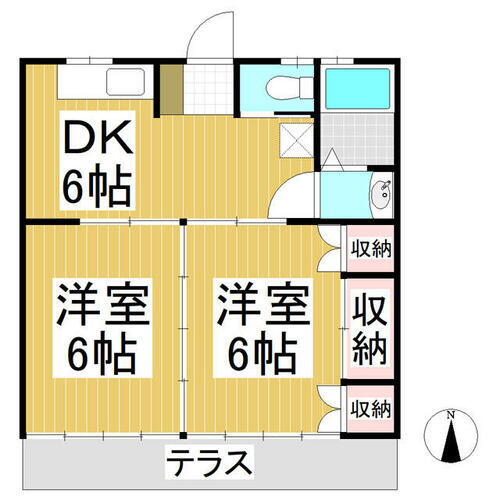 長野県長野市大字柳原 柳原駅 2DK アパート 賃貸物件詳細