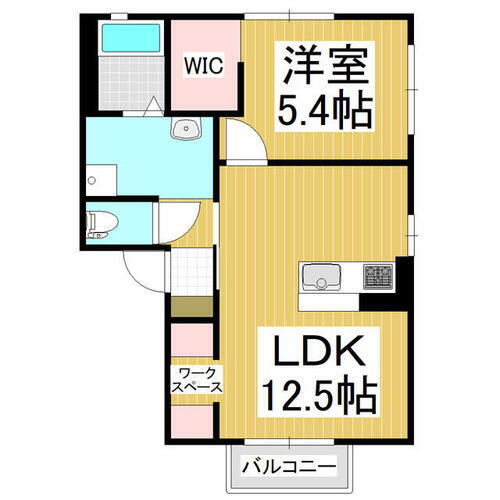 長野県松本市井川城３丁目 松本駅 1LDK アパート 賃貸物件詳細