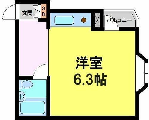 小戸マンション（オオベマンション） 2階 1K 賃貸物件詳細