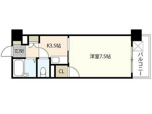 広島県広島市西区庚午北２丁目 東高須駅 1K マンション 賃貸物件詳細