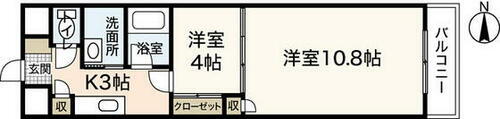 広島県広島市中区鉄砲町 胡町駅 2K マンション 賃貸物件詳細