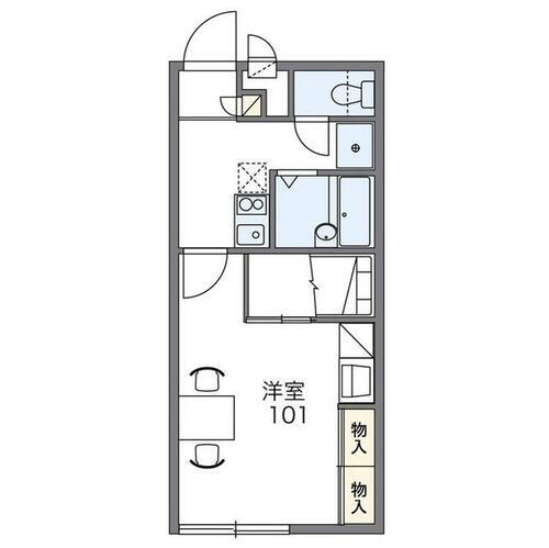 長野県佐久市岩村田北１丁目 佐久平駅 1K アパート 賃貸物件詳細