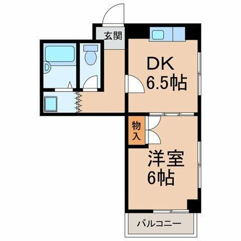 和歌山県和歌山市新通６丁目 和歌山駅 1DK マンション 賃貸物件詳細