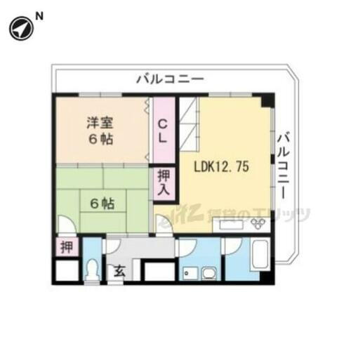 滋賀県大津市浜大津４丁目 三井寺駅 2LDK マンション 賃貸物件詳細