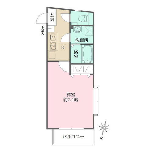 東京都中野区新井１丁目 新井薬師前駅 1K マンション 賃貸物件詳細