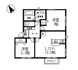 大阪府堺市堺区南半町東２丁 湊駅 2LDK アパート 賃貸物件詳細