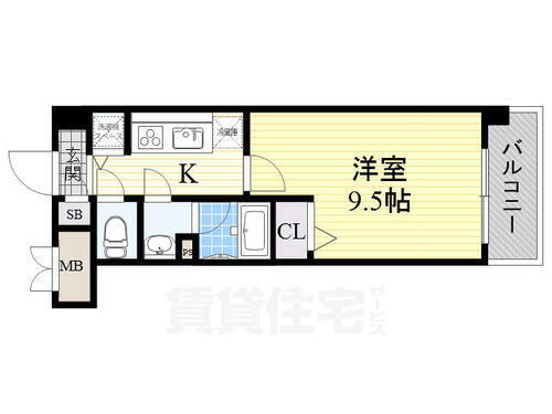 大阪府吹田市末広町 吹田駅 1K マンション 賃貸物件詳細