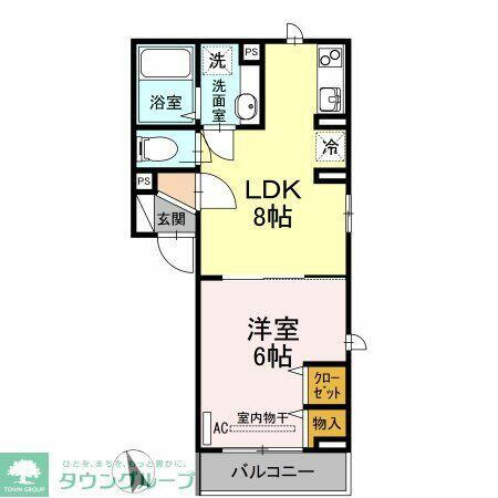 フィオリトゥーラ 2階 1LDK 賃貸物件詳細