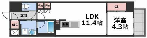 Ｓ－ＲＥＳＩＤＥＮＣＥ大阪上本町 7階 1LDK 賃貸物件詳細