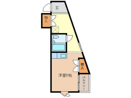 常盤マンション 3階 ワンルーム 賃貸物件詳細