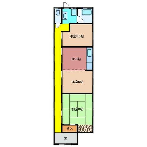 三重県津市幸町 阿漕駅 3DK 一戸建て 賃貸物件詳細