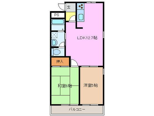 三重県津市桜橋１丁目 津駅 2LDK マンション 賃貸物件詳細