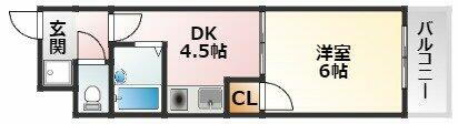 大阪府大阪市東淀川区豊新４丁目 上新庄駅 1DK マンション 賃貸物件詳細