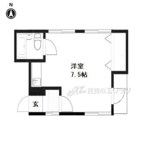 京都府京都市上京区相国寺門前町 鞍馬口駅 1K マンション 賃貸物件詳細