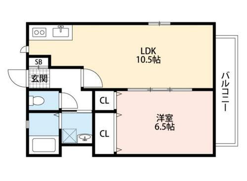 福岡県北九州市八幡西区熊西２丁目 熊西駅 1LDK アパート 賃貸物件詳細