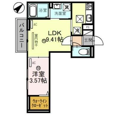 兵庫県姫路市飾磨区英賀東町１丁目 西飾磨駅 1LDK アパート 賃貸物件詳細