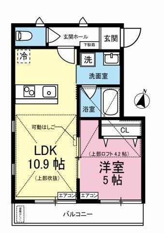 新築　カーサグレイス 2階 1LDK 賃貸物件詳細