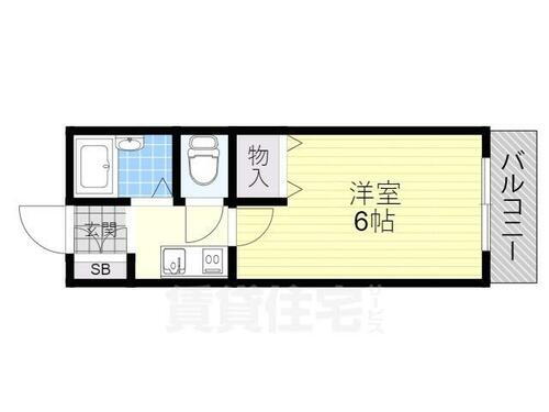 大阪府寝屋川市木屋元町 香里園駅 1K マンション 賃貸物件詳細