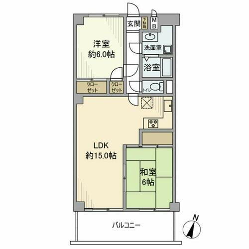 埼玉県川越市富士見町 川越駅 2LDK マンション 賃貸物件詳細