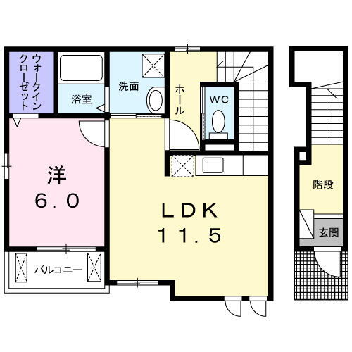 三重県津市白塚町 高田本山駅 1LDK アパート 賃貸物件詳細