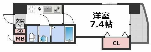 大阪府大阪市阿倍野区天王寺町北３丁目 河堀口駅 1K マンション 賃貸物件詳細