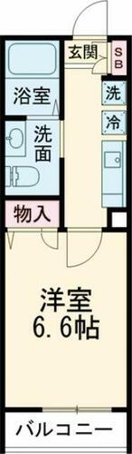 東京都世田谷区大原１丁目 笹塚駅 1K アパート 賃貸物件詳細