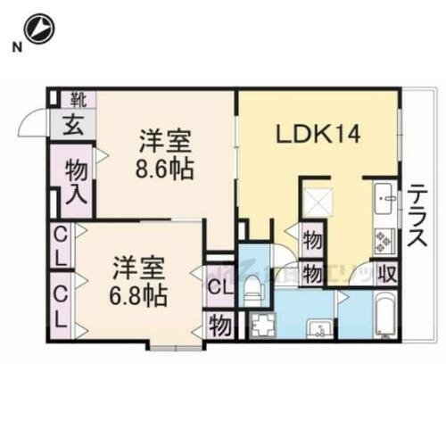 大阪府寝屋川市大利町 賃貸アパート