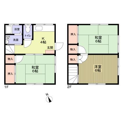 東京都東村山市秋津町２丁目 新秋津駅 3K 一戸建て 賃貸物件詳細