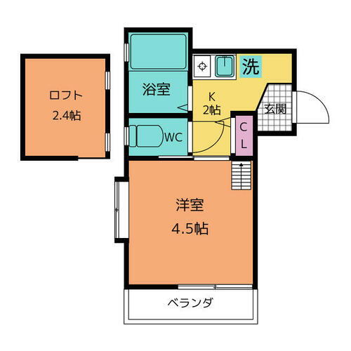 神奈川県横須賀市田戸台 県立大学駅 1K アパート 賃貸物件詳細